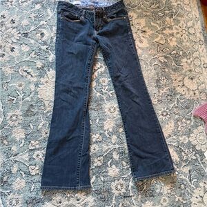 GAP Dark Blue low rise Flare Women's Jeans